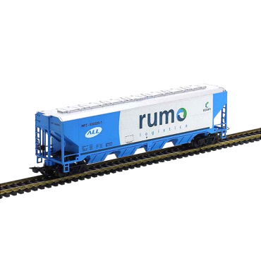 VAGÃO HOPPER HPT-030117-5 RUMO LOGÍSTICA FASE I FRATESCHI CLÁSSICOS E CONTEMPORÂNEOS FRA 2097 5